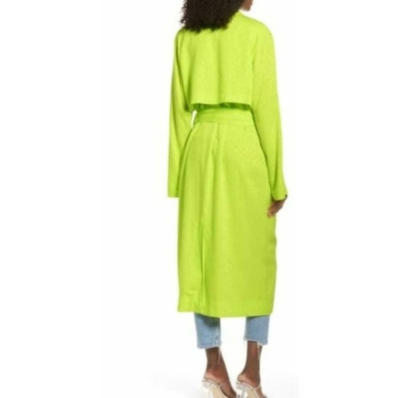 AFRM Neon Green Hendrix Duster - US XS or M - Picture 2 of 16